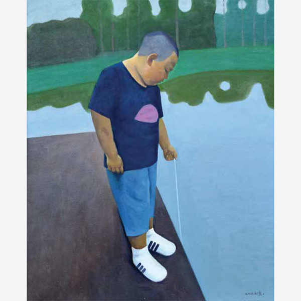 Fishing (80 x 100cm)