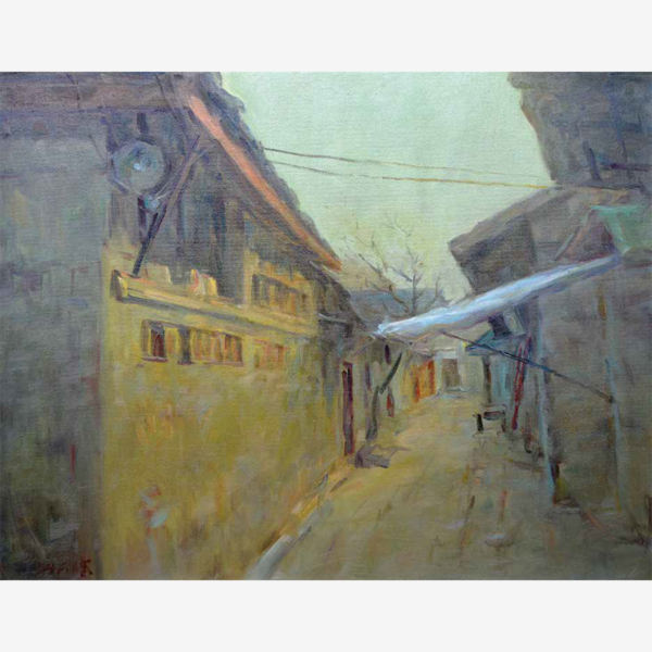 Alley (99 x 79cm) - SOLD