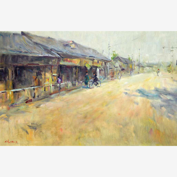 Around The Corner (120 x 79cm)