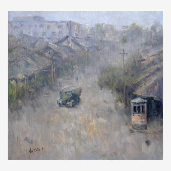 Light Rain (99 x 99cm)