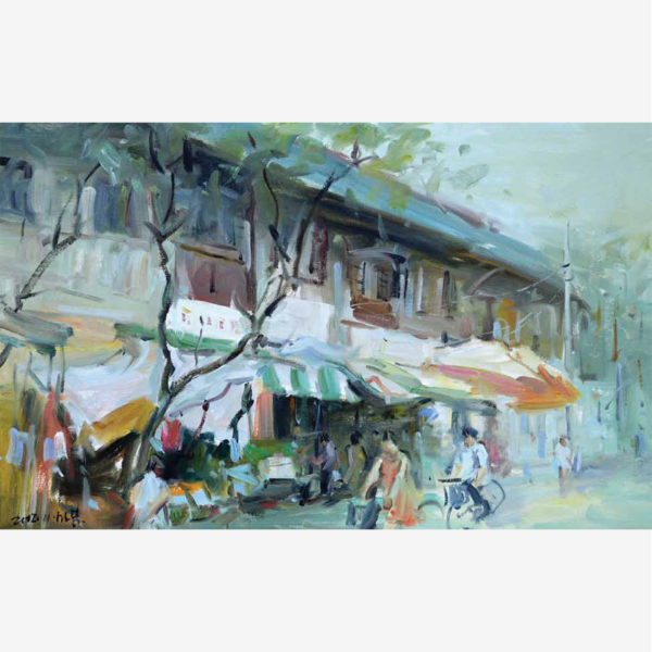 Market (60 x 37cm)