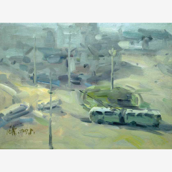 Garden (39 x 29cm) - SOLD