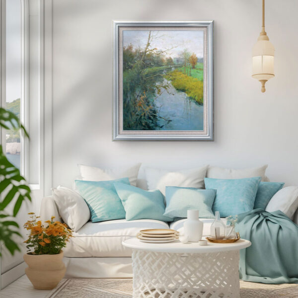 Forest Creek (119 x 150cm) - Image 2