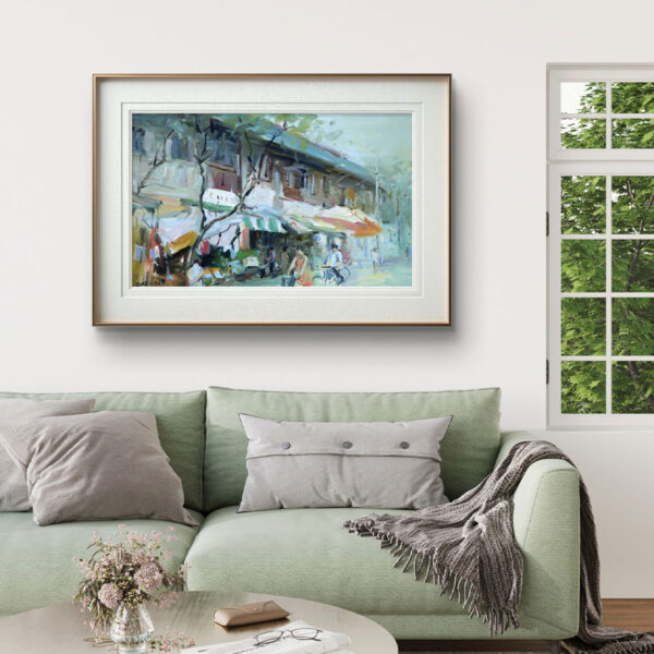 Market (60 x 37cm) - Image 2