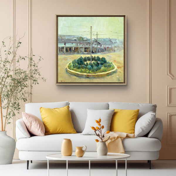 “Street Heart” Garden (99 x 99cm) - Image 2