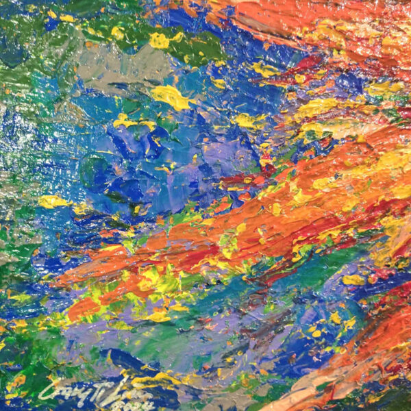 The Light Of Glory (127 x 69cm) - Image 4