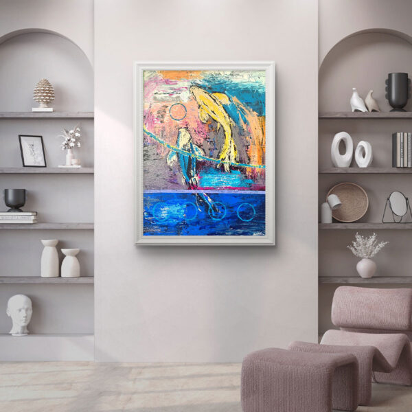 5 Loaves 2 Fishes (81 x 110cm) - Image 2