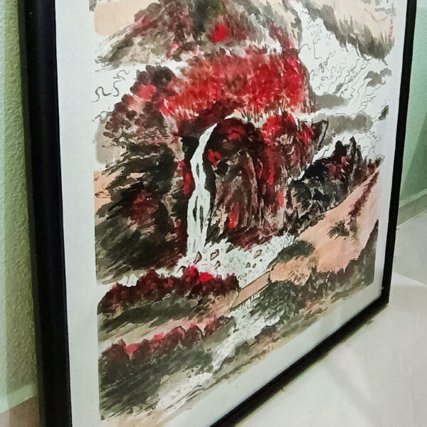 Full River Red (86 x 84cm) - Image 6