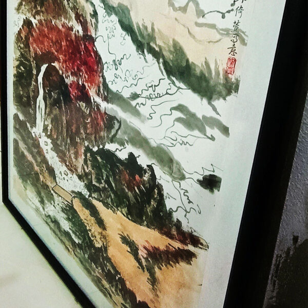 Full River Red (86 x 84cm) - Image 7