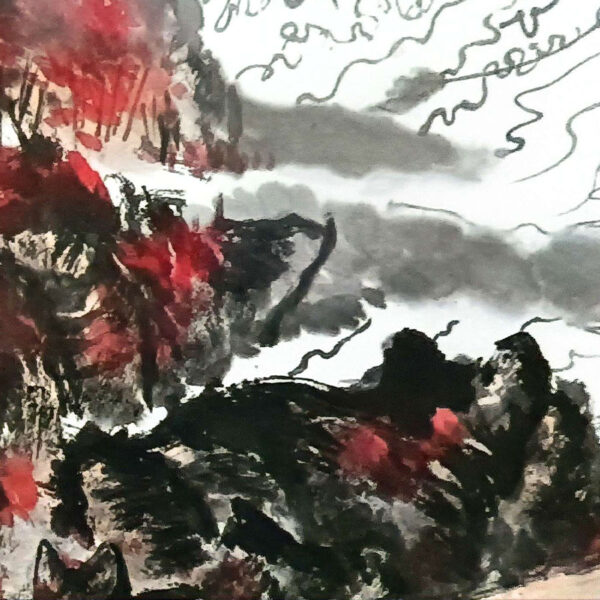 Full River Red (86 x 84cm) - Image 5