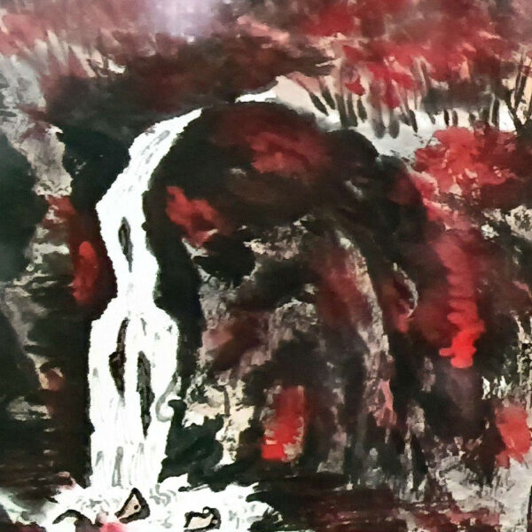 Full River Red (86 x 84cm) - Image 4