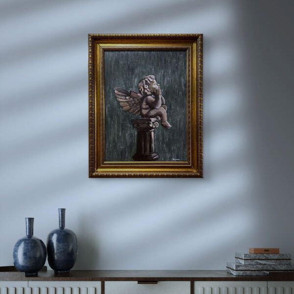 The Musings of Cupid (41 x 51cm) - Image 2