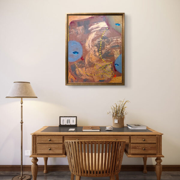 Whispers to the Moon (60 x 74cm) - Image 2