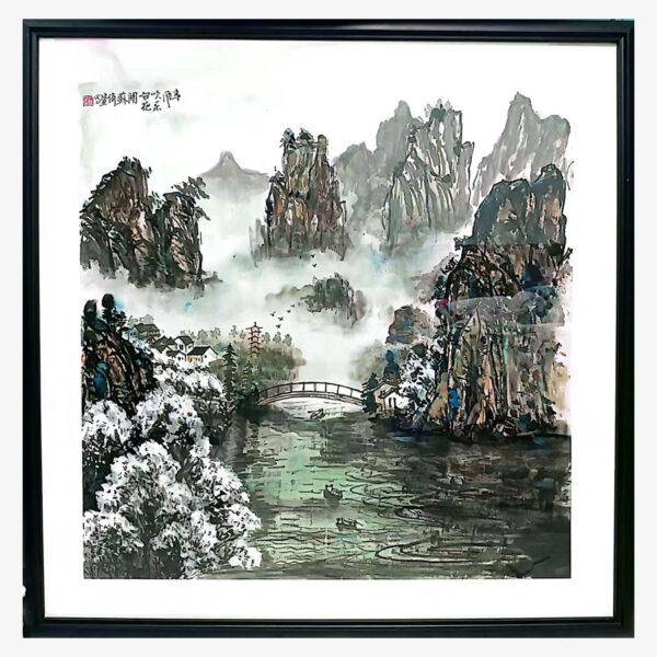 Winter (87 x 87cm) - Image 3