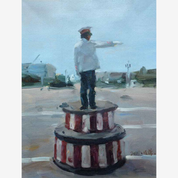 The Conductor (29 x 39cm) - SOLD